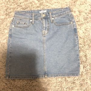Denim skirt
